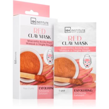 IDC Institute Red Clay Mask masca pentru exfoliere - imagine 2